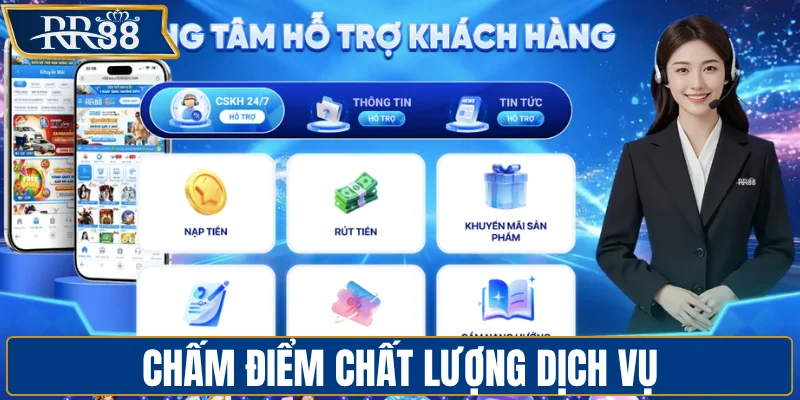 Chấm điểm chất lượng dịch vụ